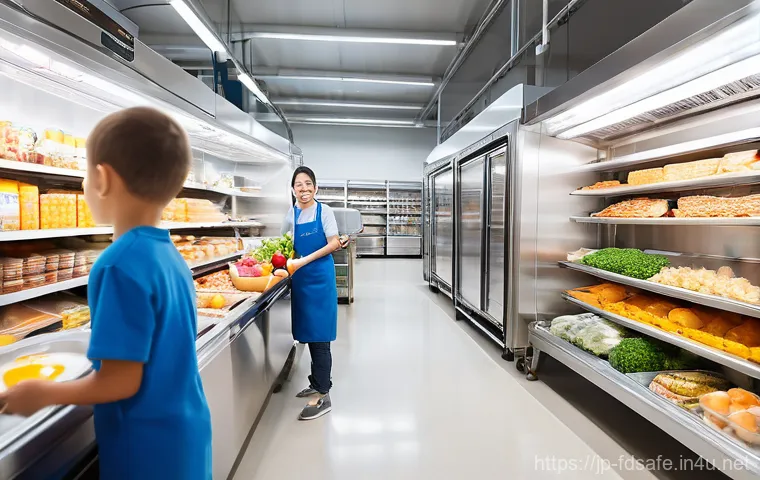 식품위생사 관련 국제 자격증 - **Prompt 2: The Journey to Food Safety Certification**
    "A young, determined male professional in...