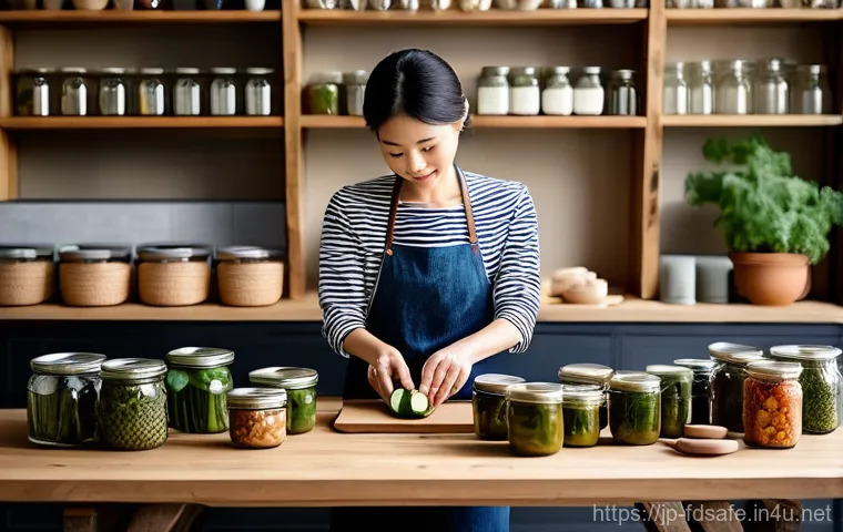 식품위생사 자격증으로 시작하는 프리랜서 - **Freelance Baker in a Professional Home Kitchen**: A radiant Japanese woman in her late 20s, wearin...