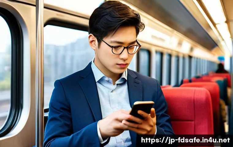 식품위생사 시험 준비 관련 모바일 앱 추천 - **Prompt 1: Efficient Commuter Study**
    "A candid photo of a smartly dressed young professional, ...